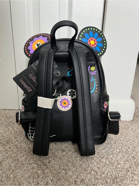 Loungefly Mickey Sugarskull Mini Backpack main image 6